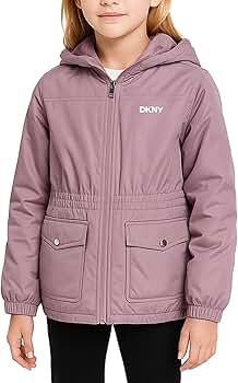Amazon.com: DKNY Girls Winter Jacket - Cozy Polar Fleece Lined